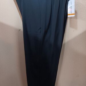 New Alfred Dunner Pants Womens 16W  Dress Pants (Black).